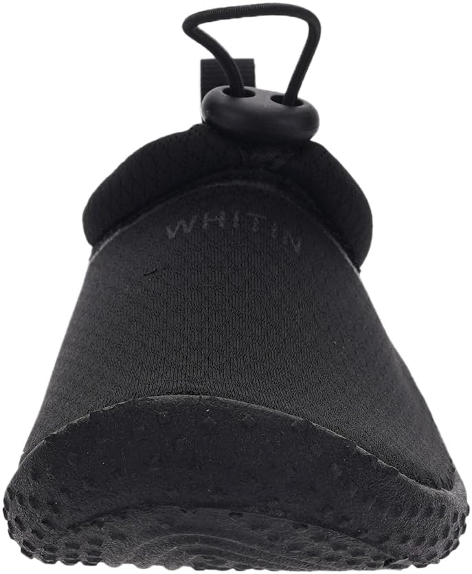WHITIN Water Shoes for Big Kids Quick Dry Aqua Minimalist Barefoot Socks Size 3 Boys Girls Comfy Beach Swimming Pool Lake Yoga Sport Kayak Sand Sneaker All Black 34 - Image 2
