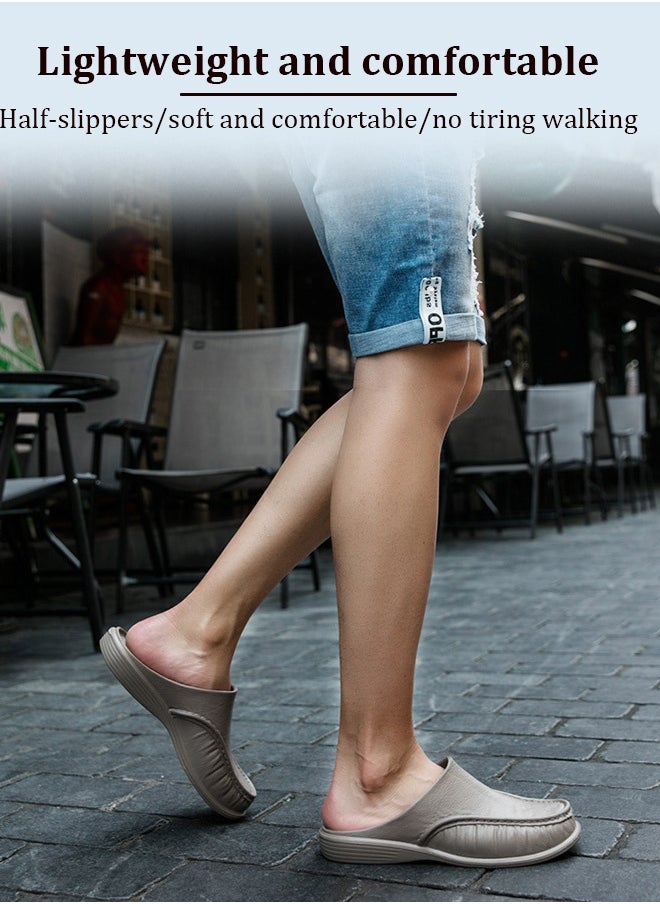 Generic Men's Indoor/Outdoor Soft-Sole Slippers for Summer  - Image 4