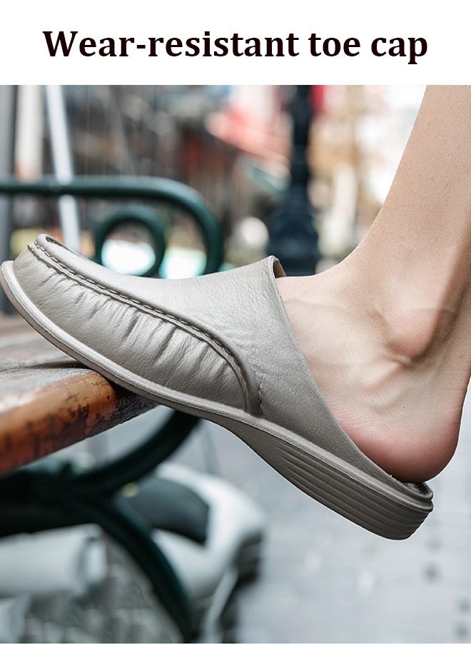 Generic Men's Indoor/Outdoor Soft-Sole Slippers for Summer  - Image 5