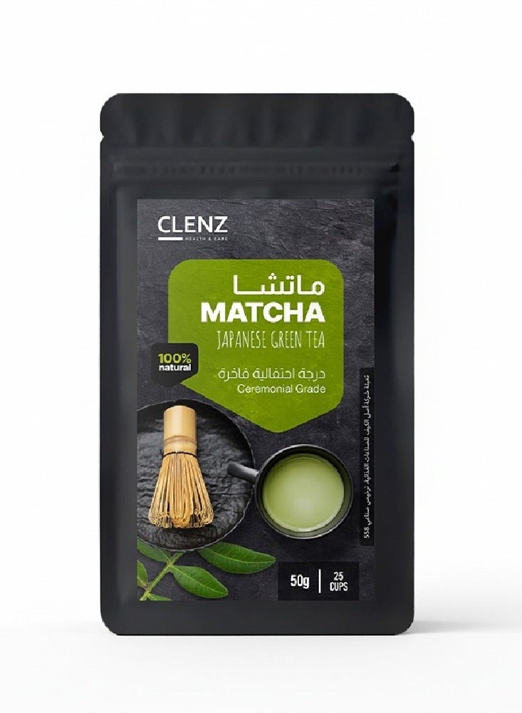 Matcha Japanese Green Tea - Ceremonial Grade - 50g