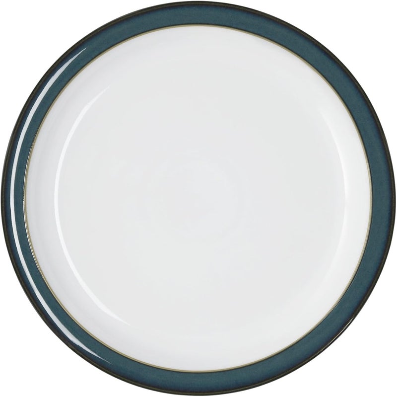 Denby Denby Greenwich Set of 4 Dinner Plate Set One size emerald green  - Image 2