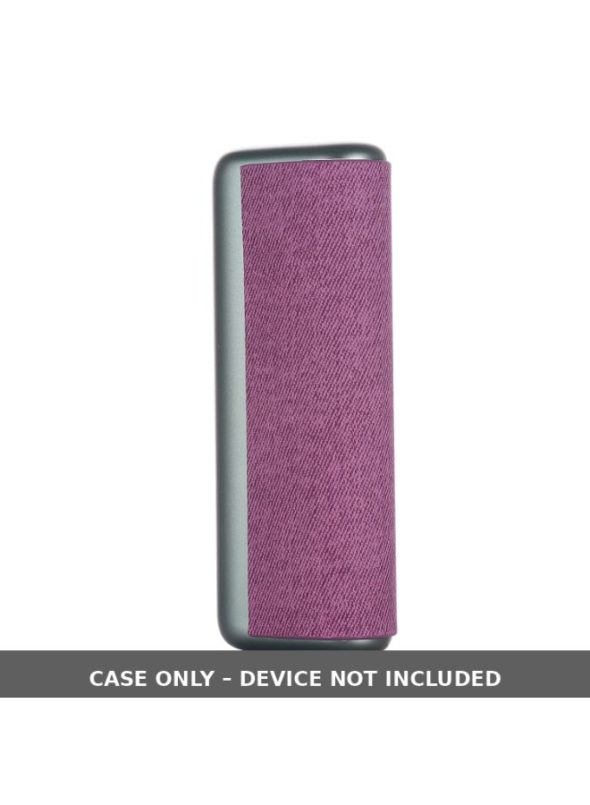 جراب حماية لـ IQOS ILUMA Prime / I Prime – غطاء قماشي (بنفسجي) – الجراب فقط، الجهاز غير مشمول - Image 1