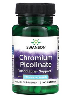 Chromium Picolinate 200 mcg 100 Caps