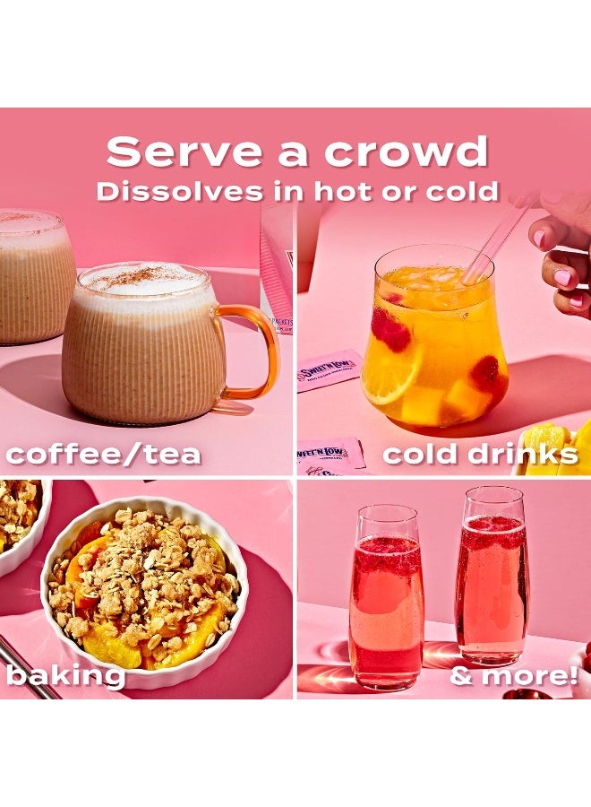 Sweet'N Low Zero-Calorie Sweetener, Contains Saccharin, Sugar Substitute, Keto, Vegan, Gluten-Free, Great for Cooking, Baking, Coffee, Tea, Hot/Cold Beverages, 8oz Box (Pack of 6) - Image 5