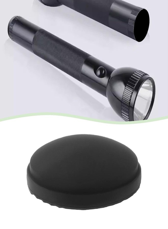 LT Easiyl 2Pcs Silicone Button Cover Switch Seal Accessories Replacement Part 108-000-034 Compatible with MAGLITE C/D Flashlight Black - Image 4