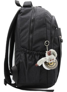 Crinkle Waterproof Fabric Unisex Black Backpack 2300 - pzsku/Z67C39FEBC3E0E109AAB3Z/45/_/1730909868/22cd3d05-5e2e-4d2e-8593-2a01f0bbebb7