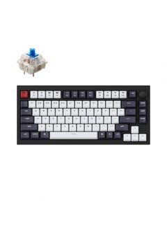 Keychron Q1-M2 QMK Gateron G-PRO Switch لوحة مفاتيح ميكانيكية RGB ومقبض ومفتاح أزرق وقابل للتبديل السريع المخصص  - Image 1