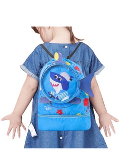 RATSAW Childrens Dry and Wet Separation Swimming Bag Portable Waterproof Drawstring Backpack Swim Sports Pool Beach Bag  - Image 4