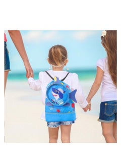 RATSAW Childrens Dry and Wet Separation Swimming Bag Portable Waterproof Drawstring Backpack Swim Sports Pool Beach Bag  - Image 2