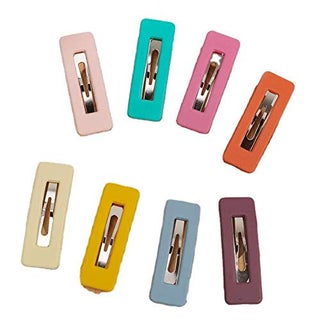 8 Pcs Rainbow square clips Hair Clips Snap Barrette Accessories Rectangle Headwear Hair Styling Tools unisex8 Colors - pzsku/Z67C3C50F1DF506EA7556Z/45/1746225475/35b68873-113c-47a1-bda2-faaf358ea178