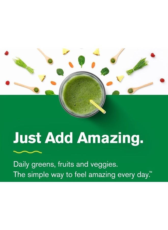 Amazing Grass - Wheat Grass Powder: 100% Whole-Leaf Wheat Grass Powder for Energy, Detox & Immunity Support, Chlorophyll Providing Greens, 30 Servings - Image 1