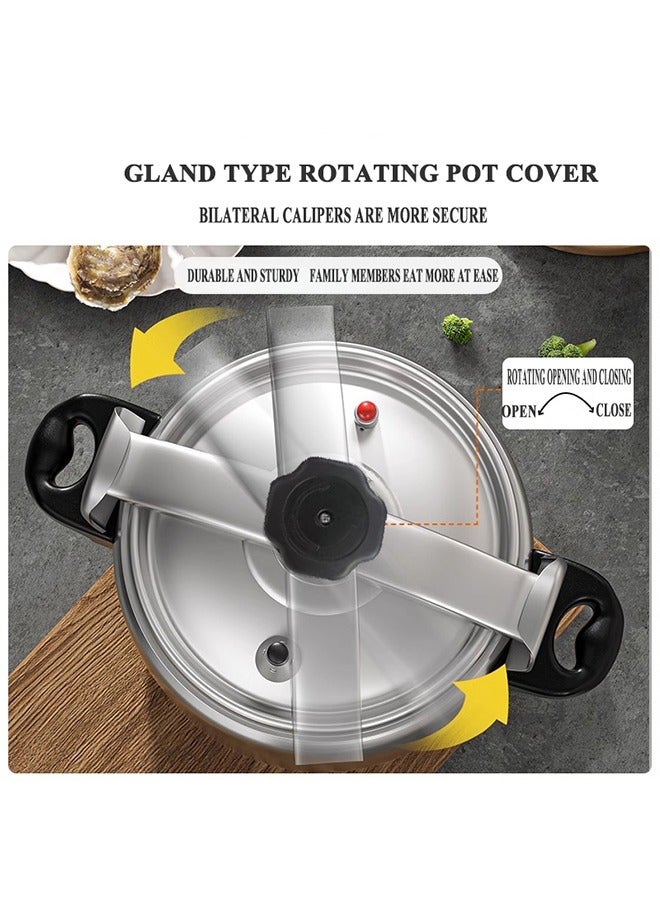 كادي ون 15لترات قدر ضغط مصنوع من الألمنيوم 15 لتر فضي 15 لتر - Image 3