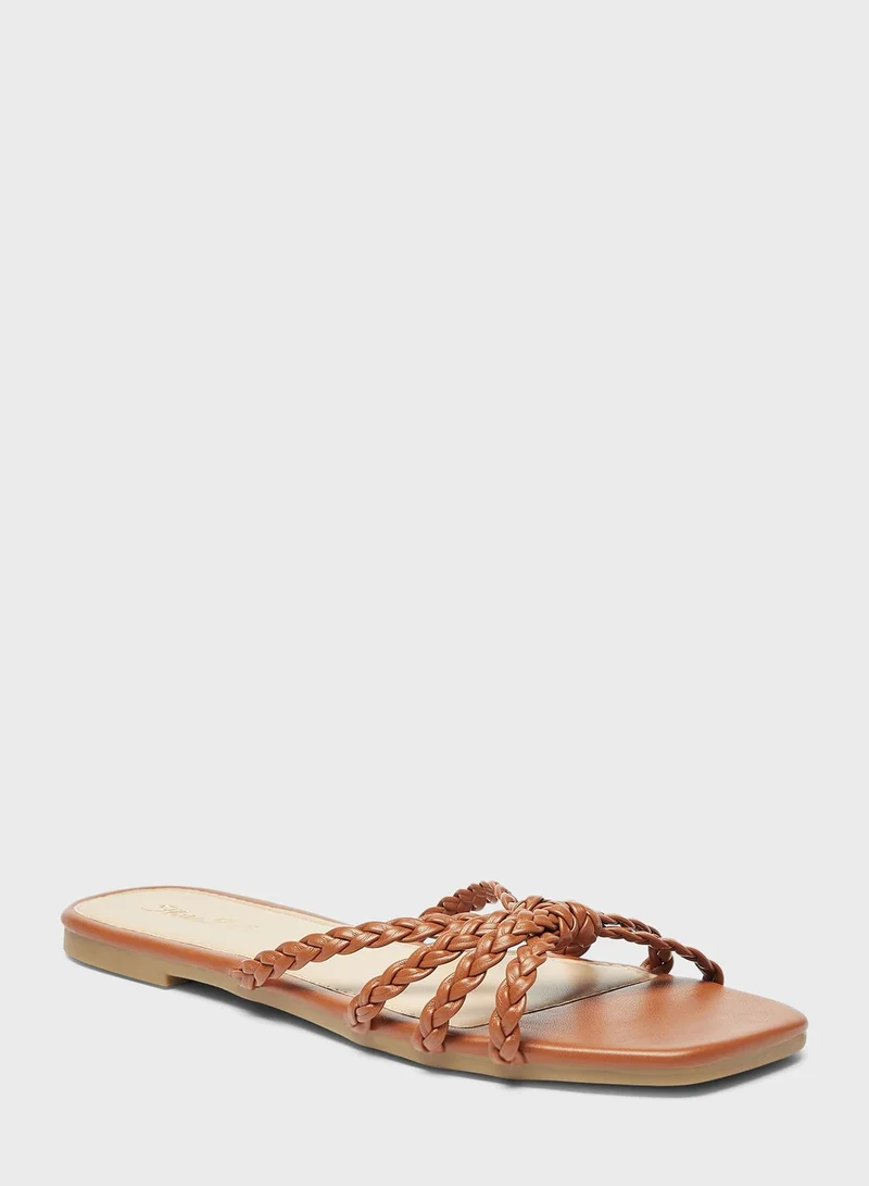 shoexpress Multi Strap Flat Sandals