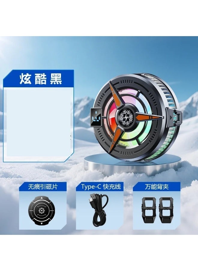 المبرد الاحترافي التيربو - Dual-Core Ice Cooler الشاشة الرقمية - مبرد موبايل TL-07-TL-025 - Image 1