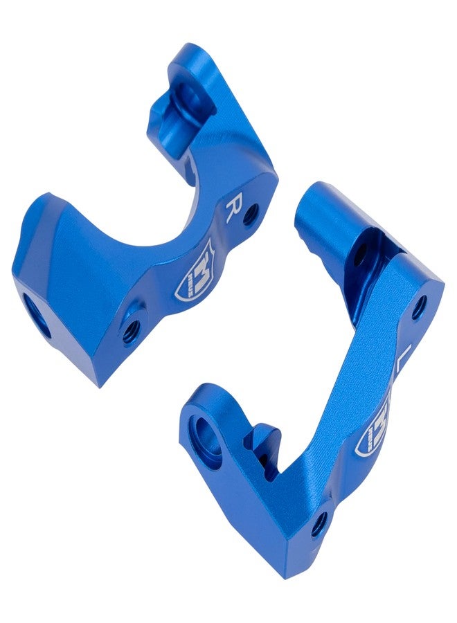 MEUS Racing Aluminum Steering Knuckles C-Hub Stub Axle Carrier Kit for Traxxas 1/16 Mini Maxx Upgrade Parts #10736,10752(Blue) - Image 5