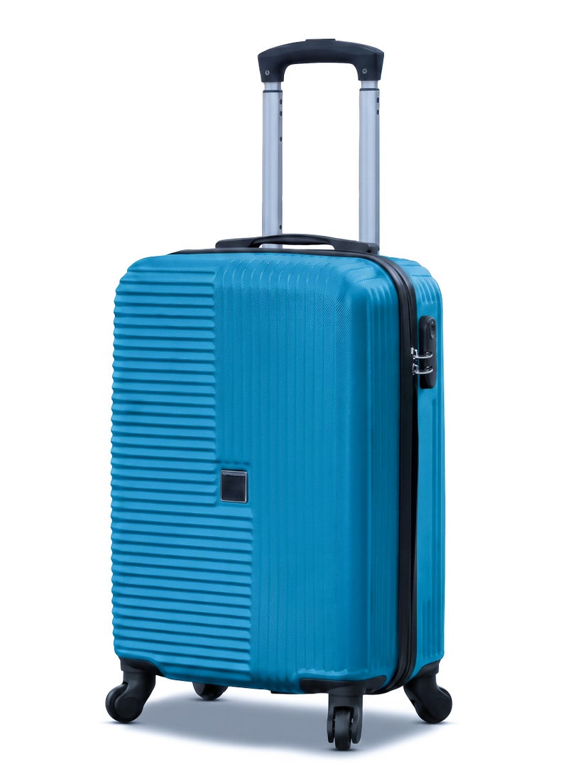 ZAAPPY Horizo Vertic ABS Luggage Hard Shell Lightweight Cabin Size 20 Inch (7-10kg), Combination Lock, Carry On - Image 1