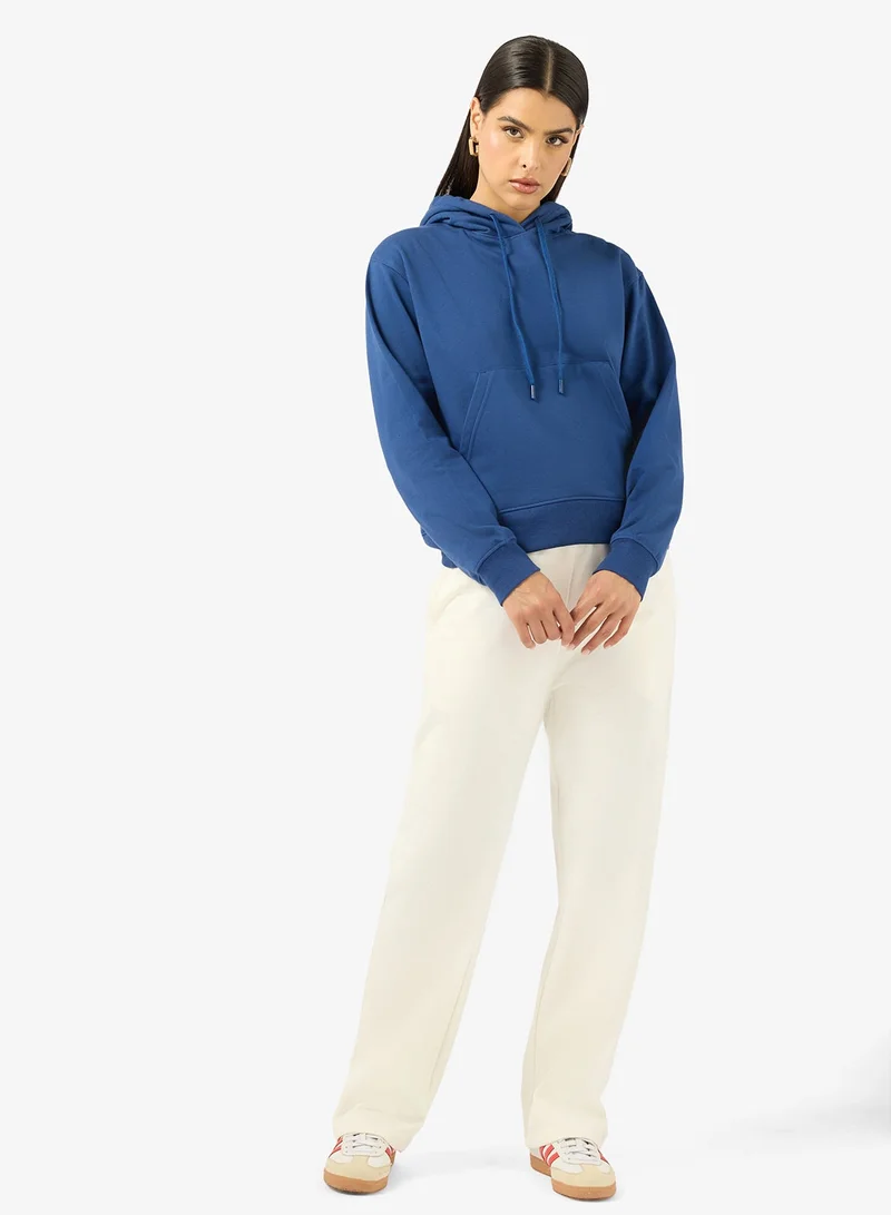 Ginger Hooded Oversize Wellness Fleece Sweatshirt