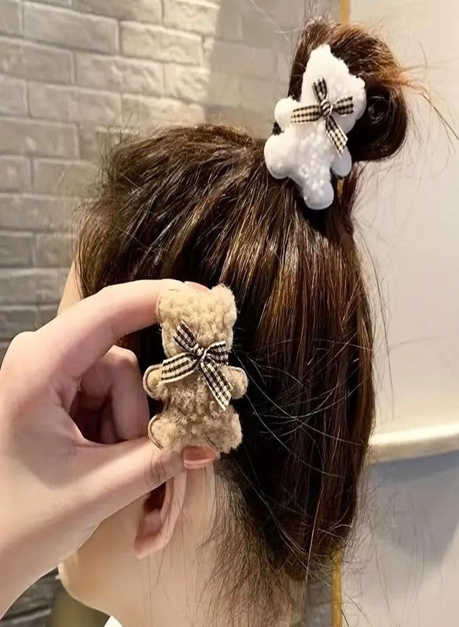 QUILBOOL Baby Hair Ties, Cute Cartoon Small Hair Ties for Toddlers Little Girls, Colorful Elastic Pony Tails Hair Bands, No Damage Seamless Soft Hair Ties Accessories, Kids Gift - 3 pc, Multi Color. - Image 5