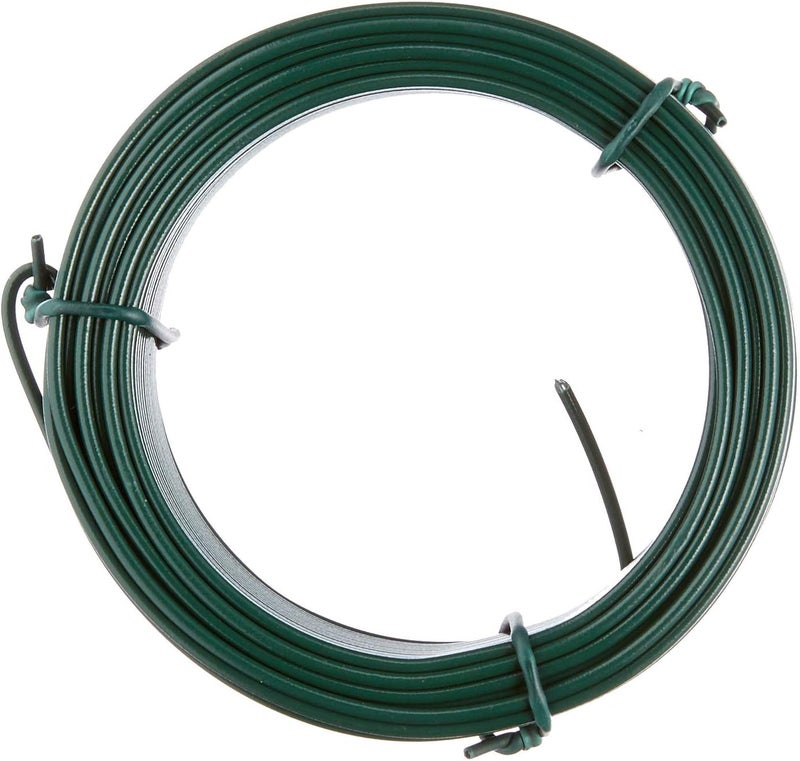 WIRE GREEN PLASTIC COATED 2.0mm x 1.4 x 20 Metre - Image 2