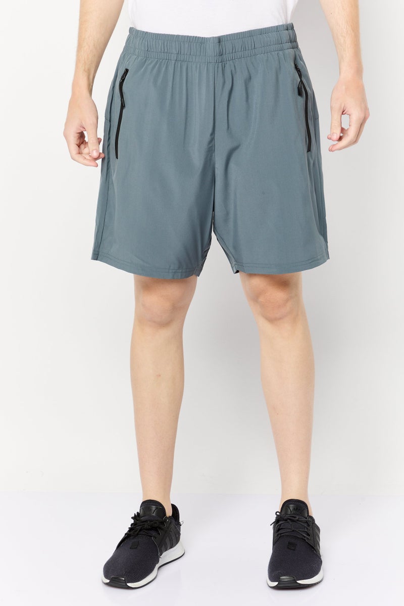 Athletex ملابس رياضية للرجال 2 قطعة تناسب شورتات تدريب بطول 7 إنش، متعدد الألوان - Image 2