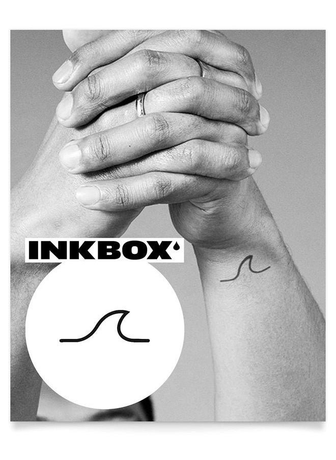 inkbox - Inkbox Temporary Tattoos, Semi-Permanent Tattoo, One Premium Easy Long Lasting, Water-Resistant Temp Tattoo with For Now Ink - Lasts 1-2 Weeks, Nami, 2 x 2 in - Image 1