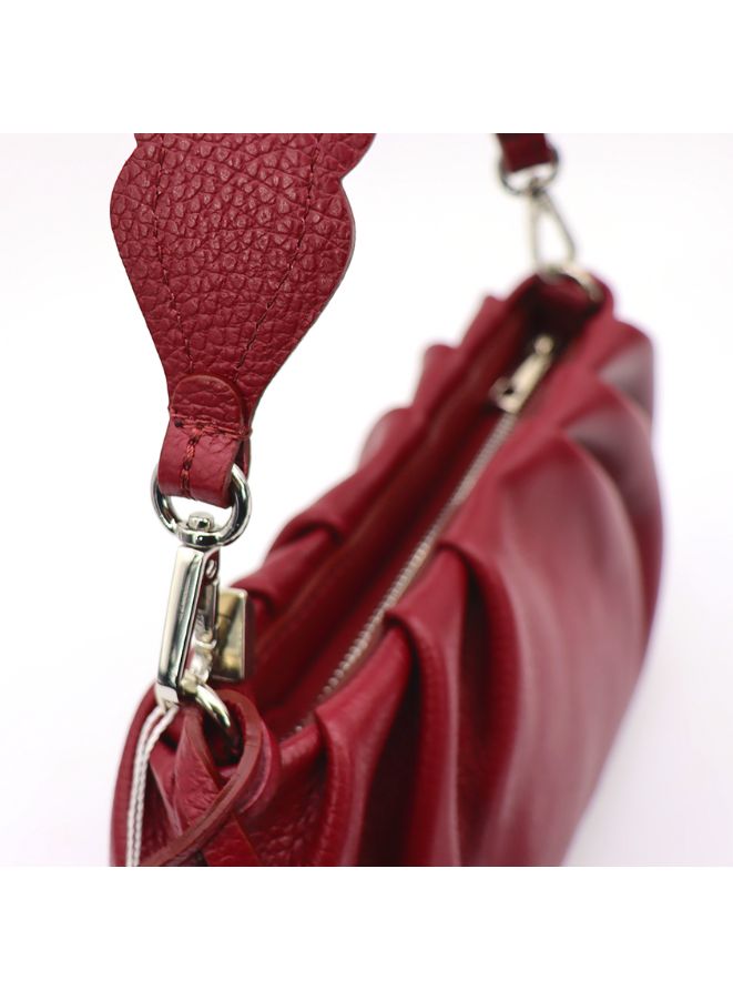 Gai mattiolo Deep Dark Red Color Women's Handbag - Specially designed for all your needs - Image 4