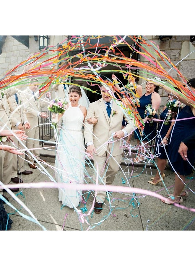 BEISHIDA Streamers Popper Hand Throw Streamers No Mess Confetti for St.Patrick's Easter Celebration Birthday Propose Engagement Wedding Graduation Party Favors (Multi Color) - Image 5