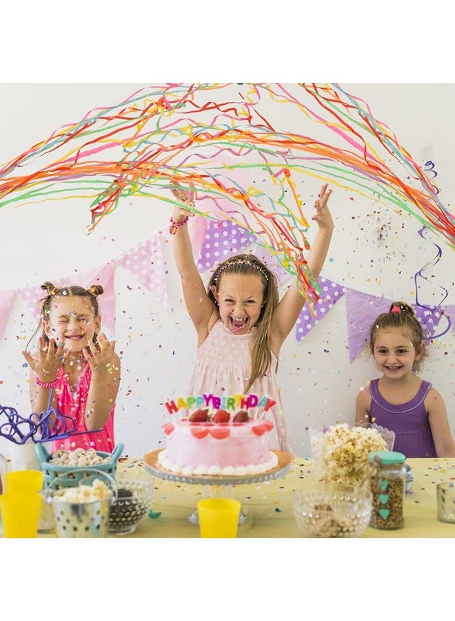 BEISHIDA Streamers Popper Hand Throw Streamers No Mess Confetti for St.Patrick's Easter Celebration Birthday Propose Engagement Wedding Graduation Party Favors (Multi Color) - Image 4