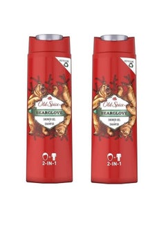Bearglove Shower Gel and Shampoo 400ml Pack of 2