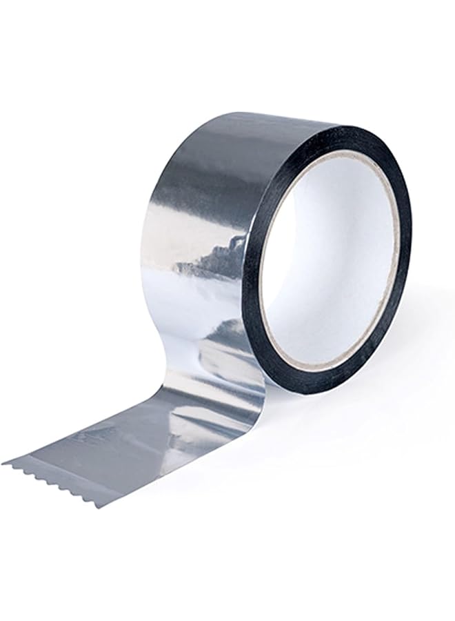 PROMASS "MJ Packing 4 Rolls Heavy-Duty Silver Duct Tape – 48mm x 15 Yards Each | Strong Adhesive & Waterproof for Packing, Home, Office, and All-Weather Outdoor Use"  - Image 1
