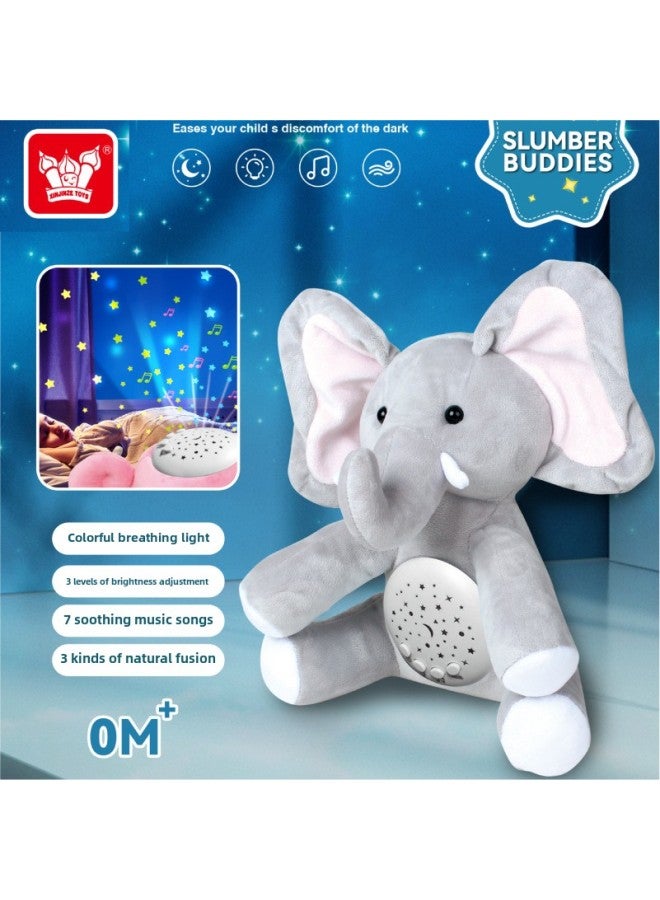 Baby Comfort Doll Cute Animal Doll Creative Sound And Light Colorful Projection Doll Plush Toys-Specifications:Pa Pa Dog Soothing Projector Plush Doll -Color:330K-A/330K-/330K-C/330K-F/330K-G/330K-H/330K-K/33 - Image 3