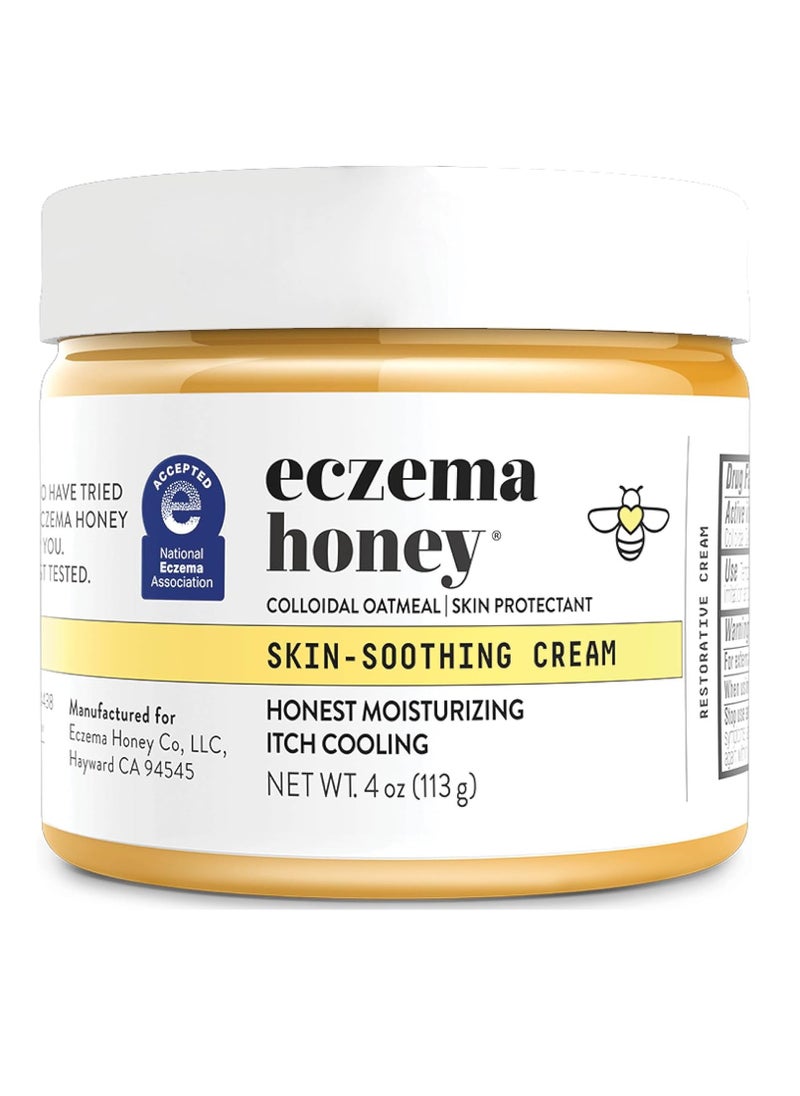 ECZEMA HONEY - ECZEMA HONEY Original Skin-Soothing Cream - Organic Hand & Body Eczema Relief - Natural Honey Lotion for Dry, Itchy, & Irritable Skin (4 Oz) - Image 1