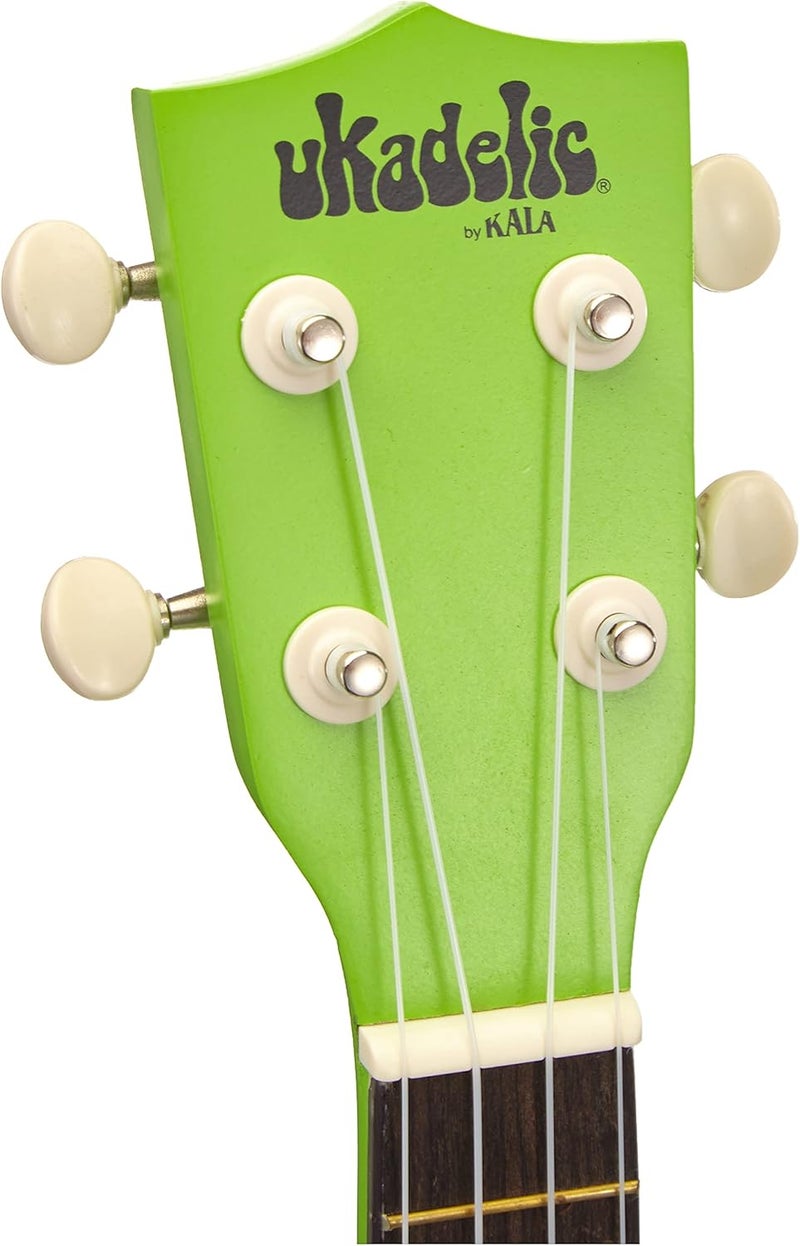 Kala Ukadelic 'UK-Grasshopper' Soprano Ukulele - Green - Image 2