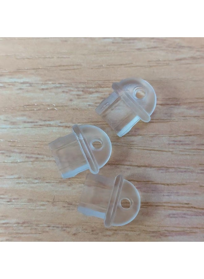 Android Apple Huawei Mobile Phone With Hole DIY Manual Dust Plug Data Plug For Various Mobile Phone USB Charging Port-Color:Transparent-Applicable Models:Android