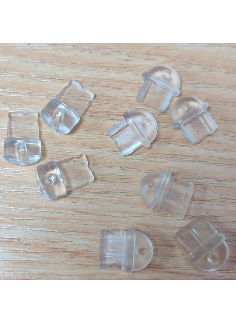 Android Apple Huawei Mobile Phone With Hole DIY Manual Dust Plug Data Plug For Various Mobile Phone USB Charging Port-Color:Transparent-Applicable Models:Android