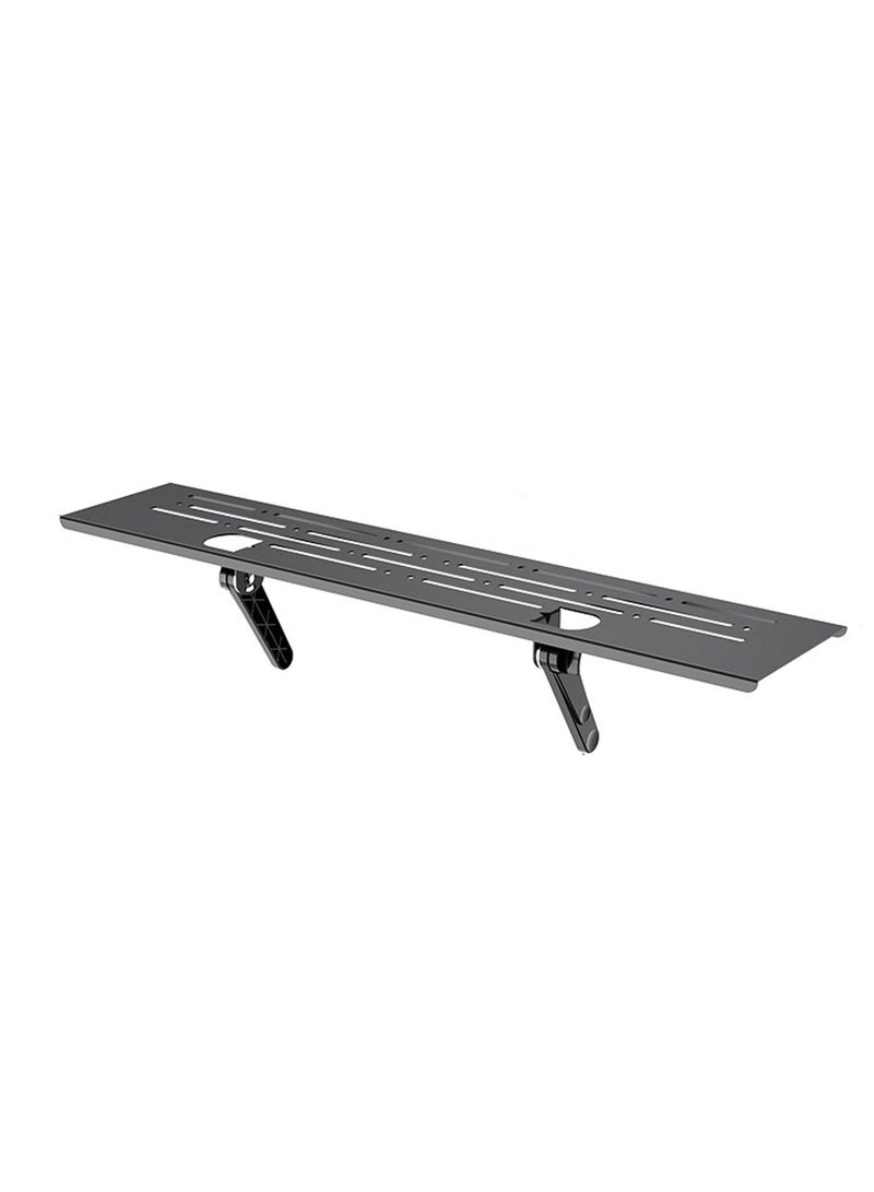 Fh TV Top Shelf,TV Screen Top Storage Stand,Top Mounting Bracket with 60cm Platform for Speakers, Router, Sound Bars - Image 1