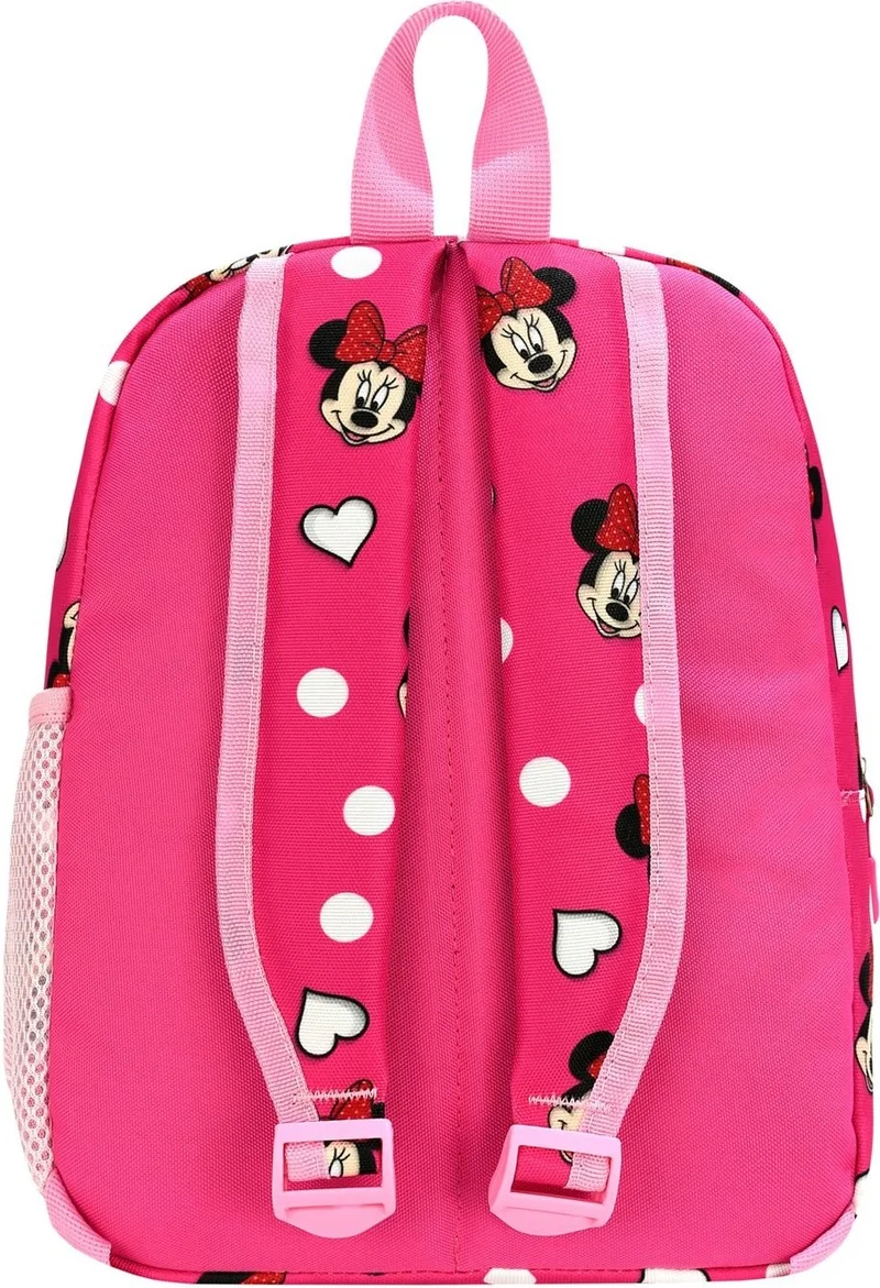 اسبويك New Season Mini Mouse Patterned Water Bottle Pocket Girl Kindergarten Nursery Backpack