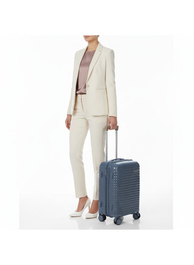 Crossland Cabin Size Trolley Luggage,USB Charging / Type C Ports, Expandable Zipper With TSA Lock-20 Inch - Image 2