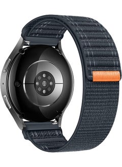 erorex Compatible With Samsung Galaxy Watch 7 6 5 4 Fe Band 40Mm 44Mm Galaxy Watch 6 4 Classic Galaxy Watch 5 Pro Sport Strap Vivoactive 5 3 Venu 2 Plus Loop 20Mm Nylon Strap Women Men Dark Blue  - Image 1