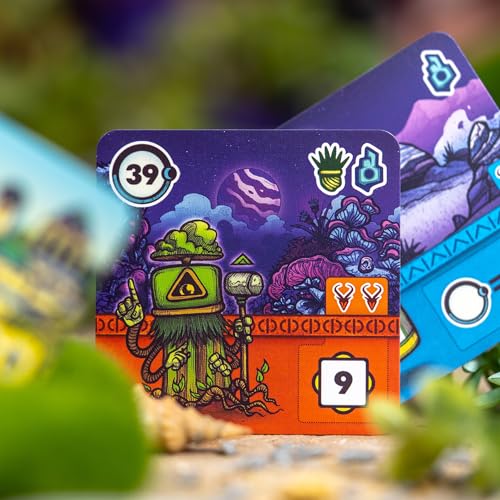 Pandasaurus Games Faraway Card Game - Explore Mysterious Alula! Strategic Region Building with Engaging Gameplay for Adventurers, Ages 10+, 2-6 Players, 15-30 Min Playtime - Image 5