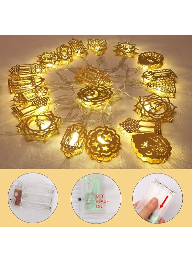 سلسلة إضاءة رمضان بطول 3 م - Image 4