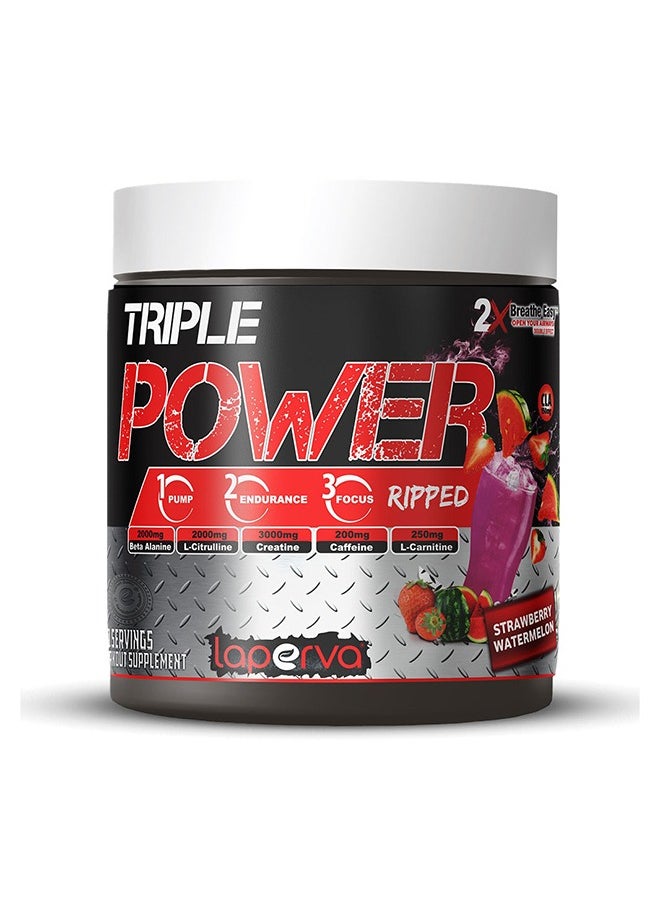 Laperva Triple Ripped with Strawberry Watermelon Flavor -30 servings 