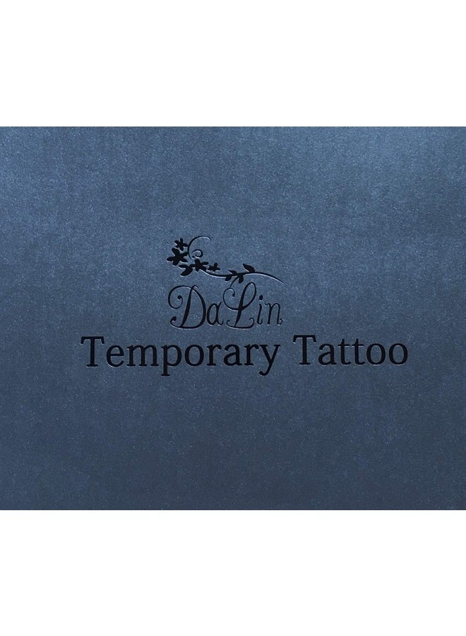 DaLin Temporary Tattoo DaLin 4 Sheets Extra Large Temporary Tattoos, Full Arm (Set 9) - Image 2