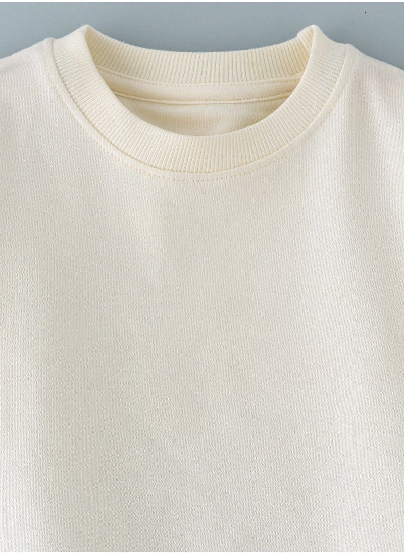 Jelliene بلوزة أساسية ذات رقبة دائرية  - Image 3