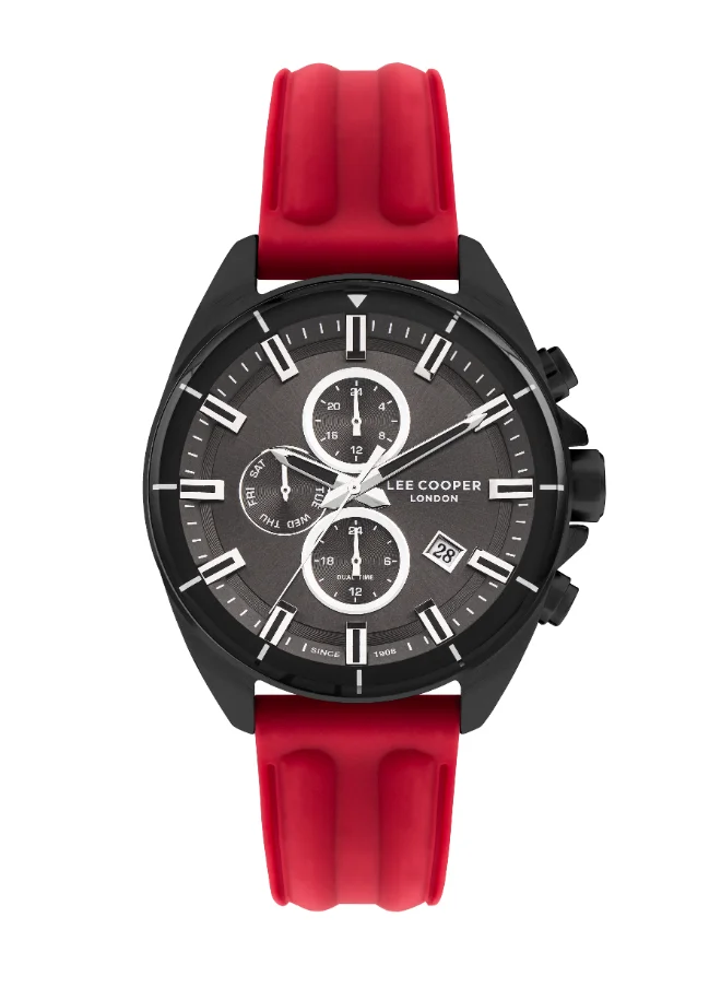 Lee Cooper LEE COOPER Men's Multi Function Grey Dial Watch - LC07881.668