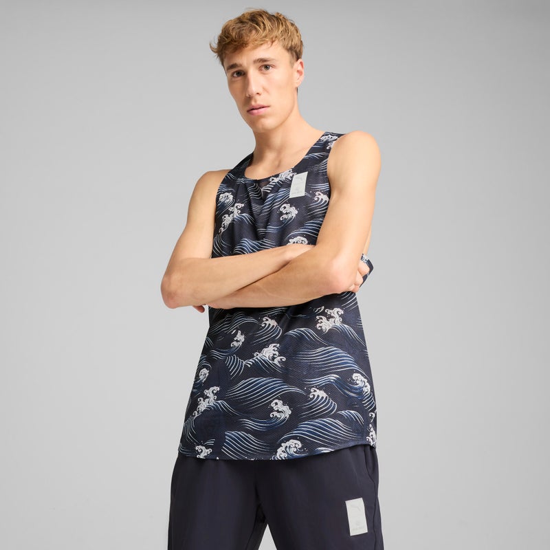 PUMA x SAYSKY Graphic Singlet Men - Image 1