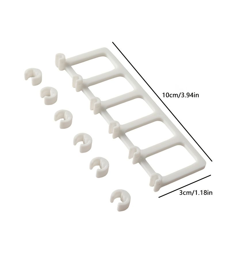 1 Set Camping Car Refrigerator Anti Drop Rails With 19.25mm Center Distance Prevent Food From Falling Off While Driving - Image 2