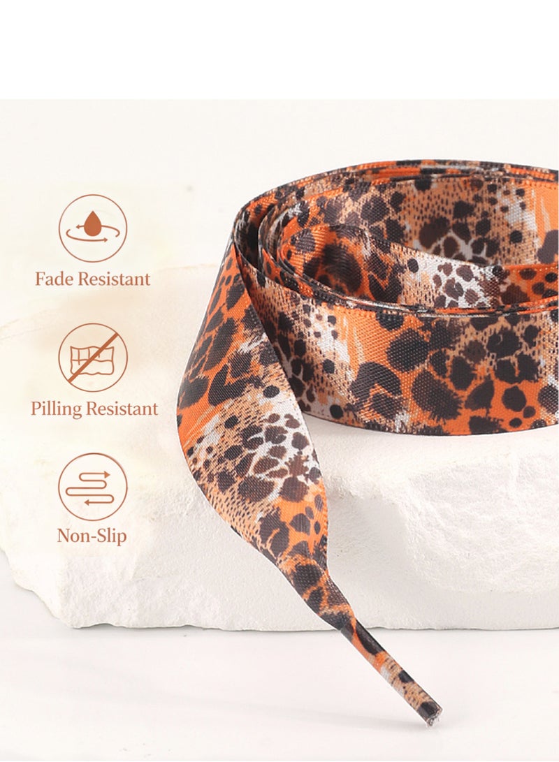 بينكو أربطة أحذية مسطحة مخملية للنساء، حرير بعرض ٢ سم، مناسبة للمشي لمسافات طويلة، أحذية جلدية للرقص - Image 3