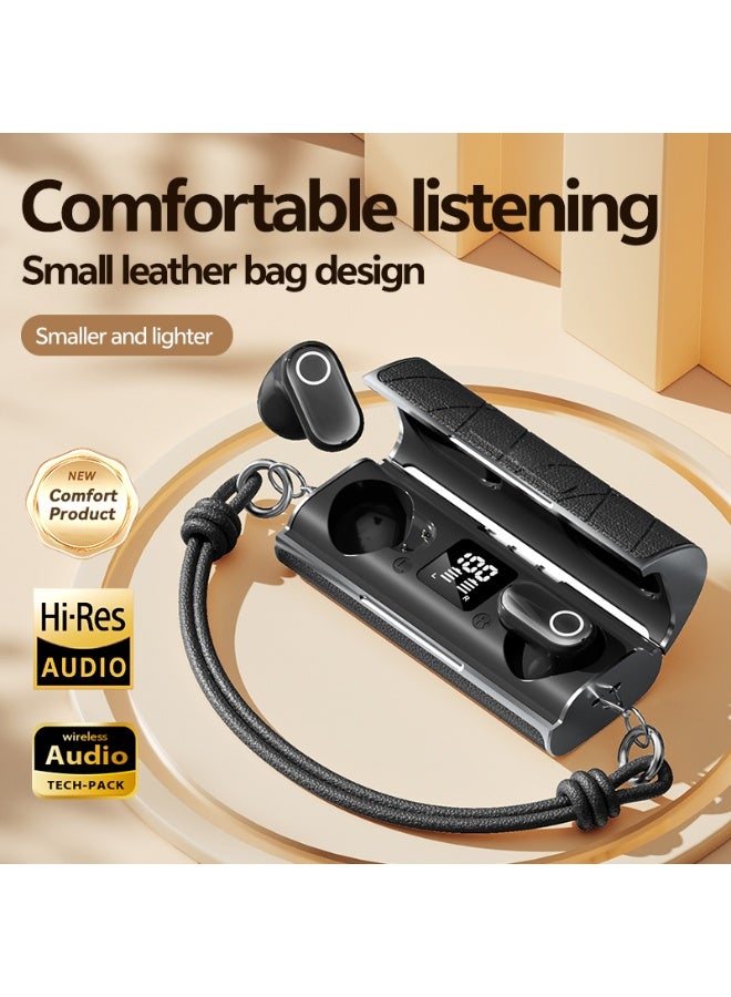 Qiwa M103 - The new elegant and compact design, wireless in-ear Bluetooth headphones, sleep noise reduction, superior sound quality, long battery life, is a cost-effective gift. - Image 4