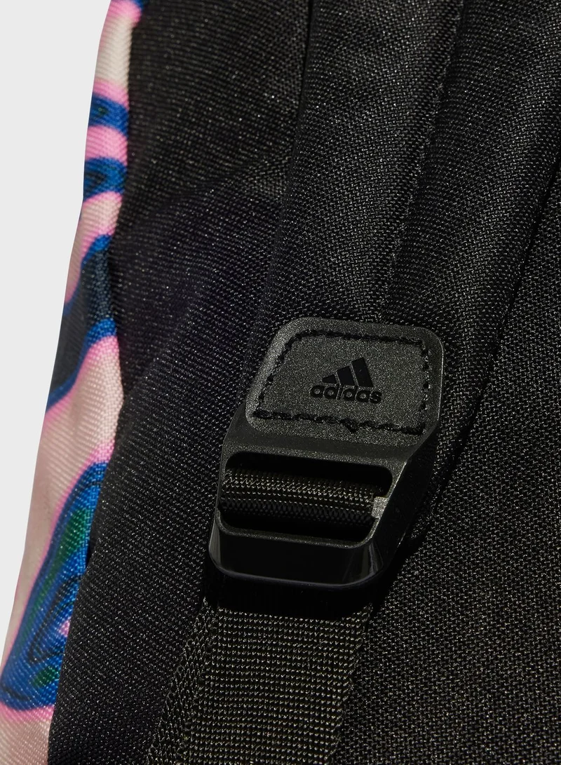 Adidas Classic Animal-Print Backpack